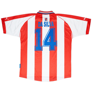 2000-02 Paraguay Home Shirt da Silva #14 - 9/10 - (XL)