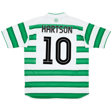 2003-04 Celtic Home Shirt Hartson #10 - 5/10 - (L)