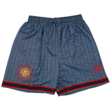 1995-96 Manchester United Away Shorts - 7/10 - (S)