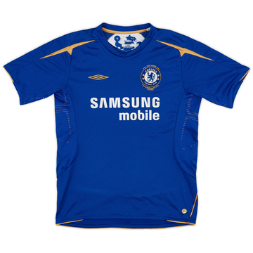 2005-06 Chelsea Centenary Home Shirt - 7/10 - (L.Boys)