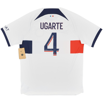 2023-24 Paris Saint-Germain Away Shirt Ugarte #4 (L)