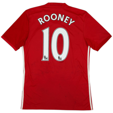 2016-17 Manchester United Home Shirt Rooney #10 - 5/10 - (S)