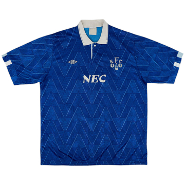 1988-91 Everton Home Shirt - 7/10 - (L)