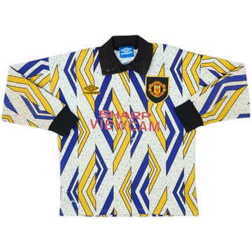 1993-94 Manchester United GK Shirt - 5/10 - (S)