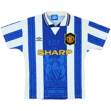 1994-96 Manchester United Third Shirt - 9/10 - (Y)