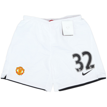2007-09 Manchester United Home Shorts #32 (Tevez) (M.Boys)