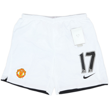 2007-09 Manchester United Home Shorts #17 (Nani) (S.Boys)
