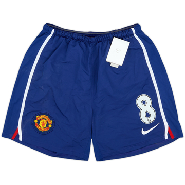 2008-09 Manchester United Away Shorts #8 (Anderson) (S)