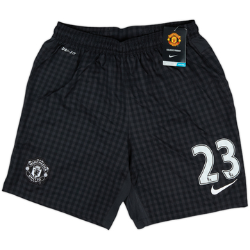 2012-13 Manchester United Away Shorts #23 (Cleverley) (L)