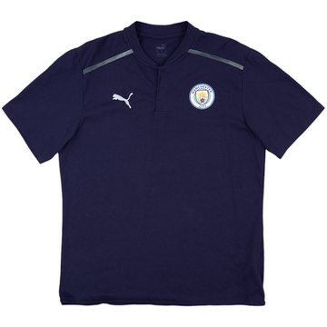 2021-22 Manchester City Puma Polo Shirt - 9/10 - (XL)