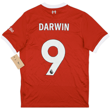 2023-24 Liverpool Home Shirt Darwin #9 (S)