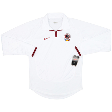 2001-02 Sparta Prague Player Issue Away L/S Shirt (XS)
