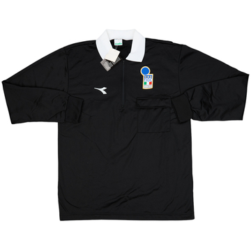 1990s Italy FIGC Diadora Referee L/S Shirt (XL)