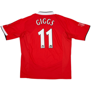 2004-06 Manchester United Home Shirt Giggs #11 - 5/10 - (XL)