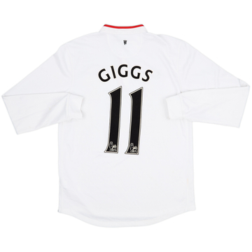 2012-14 Manchester United Away L/S Shirt Giggs #11 - 5/10 - (M)