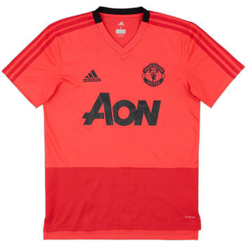 2018-19 Manchester United adidas Training Shirt - 8/10 - (S)
