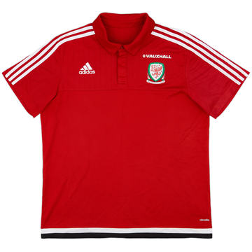 2015-16 Wales adidas Polo Shirt - 7/10 - (XL)