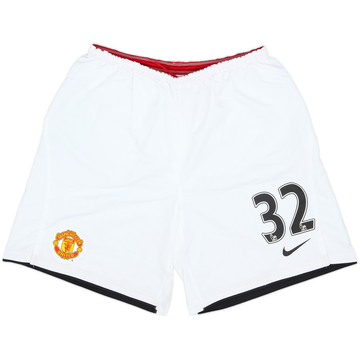 2007-09 Manchester United Home Shorts #32 (Tevez) - 5/10 - (M)