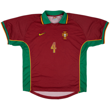 1997-98 Portugal Match Issue Home Shirt #4