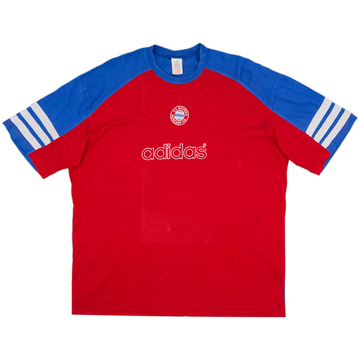 1995-96 Bayern Munich adidas Cotton Tee - 8/10 - (XL)