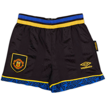 1993-95 Manchester United Away Shorts - 7/10 - (XL.Boys)