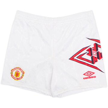 1992-94 Manchester United Home Shorts - 5/10 - (XS)