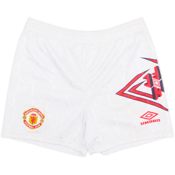 1992-94 Manchester United Home Shorts - 7/10 - (XS)