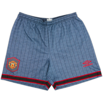 1995-96 Manchester United Away Shorts - 8/10 - (S)
