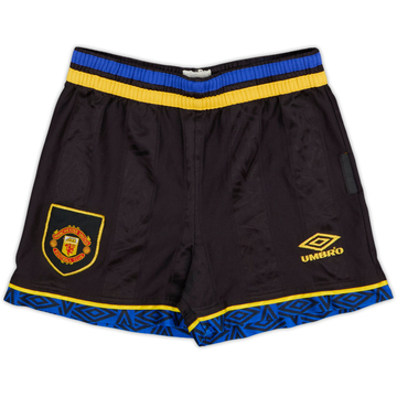 1993-95 Manchester United Away Shorts - 6/10 - (XL.Boys)