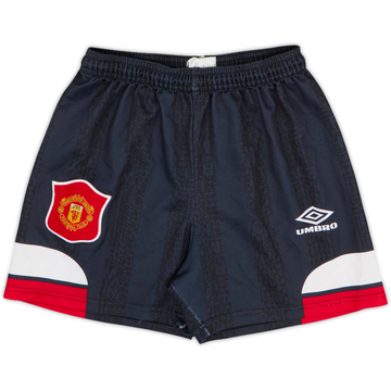 1994-96 Manchester United Alternate Home Shorts - 8/10 - (XS)