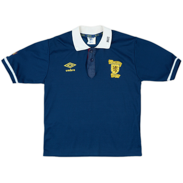 1988-90 Scotland Home Shirt - 9/10 - (M.Boys)