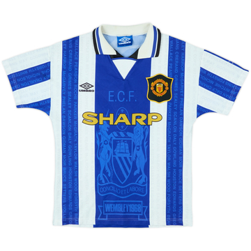 1994-96 Manchester United Third Shirt - 9/10 - (Y)