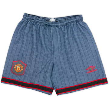 1995-96 Manchester United Away Shorts - 6/10 - (S)