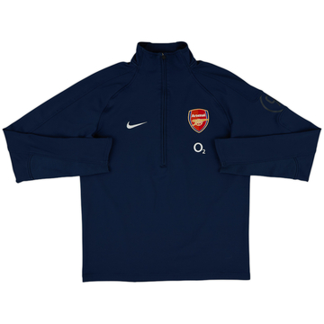 2005-06 Arsenal Nike 1/2 Zip Drill Top - 7/10 - (L)