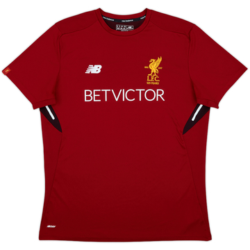 2017-18 Liverpool New Balance Training Shirt - 10/10 - (XL)