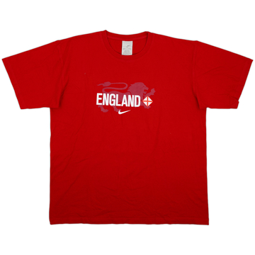 2004-05 England Nike Graphic Tee - 10/10 - (XXL)