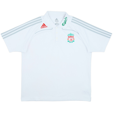 2008-09 Liverpool adidas Polo Shirt - 8/10 - (L/XL)