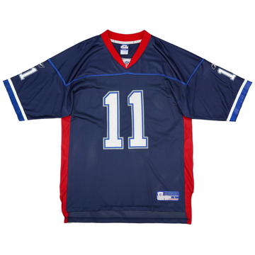 2002-04 Buffalo Bills Bledsoe #11 Reebok On Field Home Jersey (Good) L