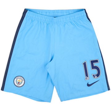 2016-17 Manchester City Home Shorts #15 (J.Navas) - 10/10 - (S)