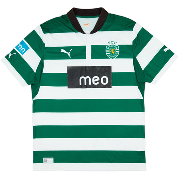 2012-13 Sporting CP Home Shirt - 7/10 - (XL)
