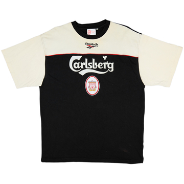 1996-97 Liverpool Reebok Cotton Tee - 5/10 - (XXL)