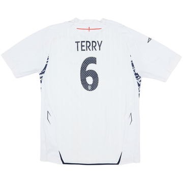 2007-09 England Home Shirt Terry #6 - 6/10 - (L.Boys)