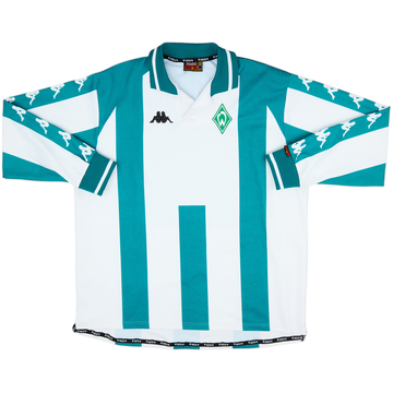 2000-01 Werder Bremen Home L/S Shirt - 8/10 - (XXL)