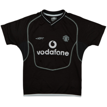 2000-02 Manchester United GK Shirt - 8/10 - (7-8 Years)