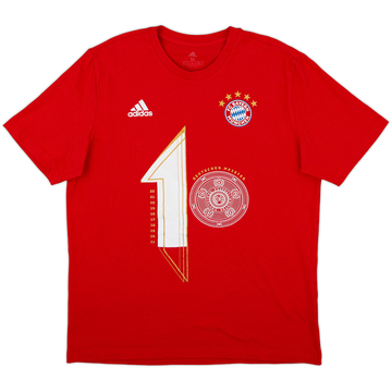 2021-22 Bayern Munich adidas Cotton Tee - 8/10 - (M)
