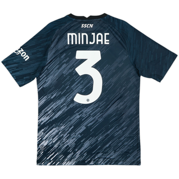 2022-23 Napoli Authentic Third Shirt Min Jae #3 (L)