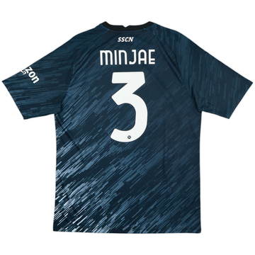 2022-23 Napoli Authentic Third Shirt Min Jae #3 (XXL)