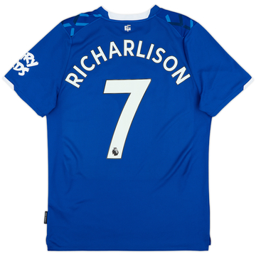 2019-20 Everton Home Shirt Richarlison #7 - 8/10 - (M)