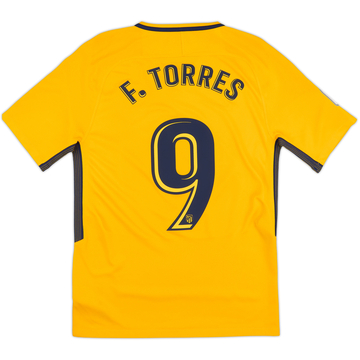2017-18 Atletico Madrid Away Shirt F.Torres #9 - 6/10 - (S)