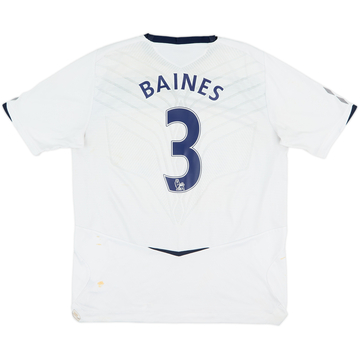 2008-09 Everton Away Shirt Baines #3 - 6/10 - (XL)